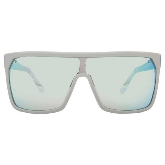 Spy FLYNN Happy Bronze Platinum Mirror Shield Unisex Sunglasses 8 - Picture 1 of 5
